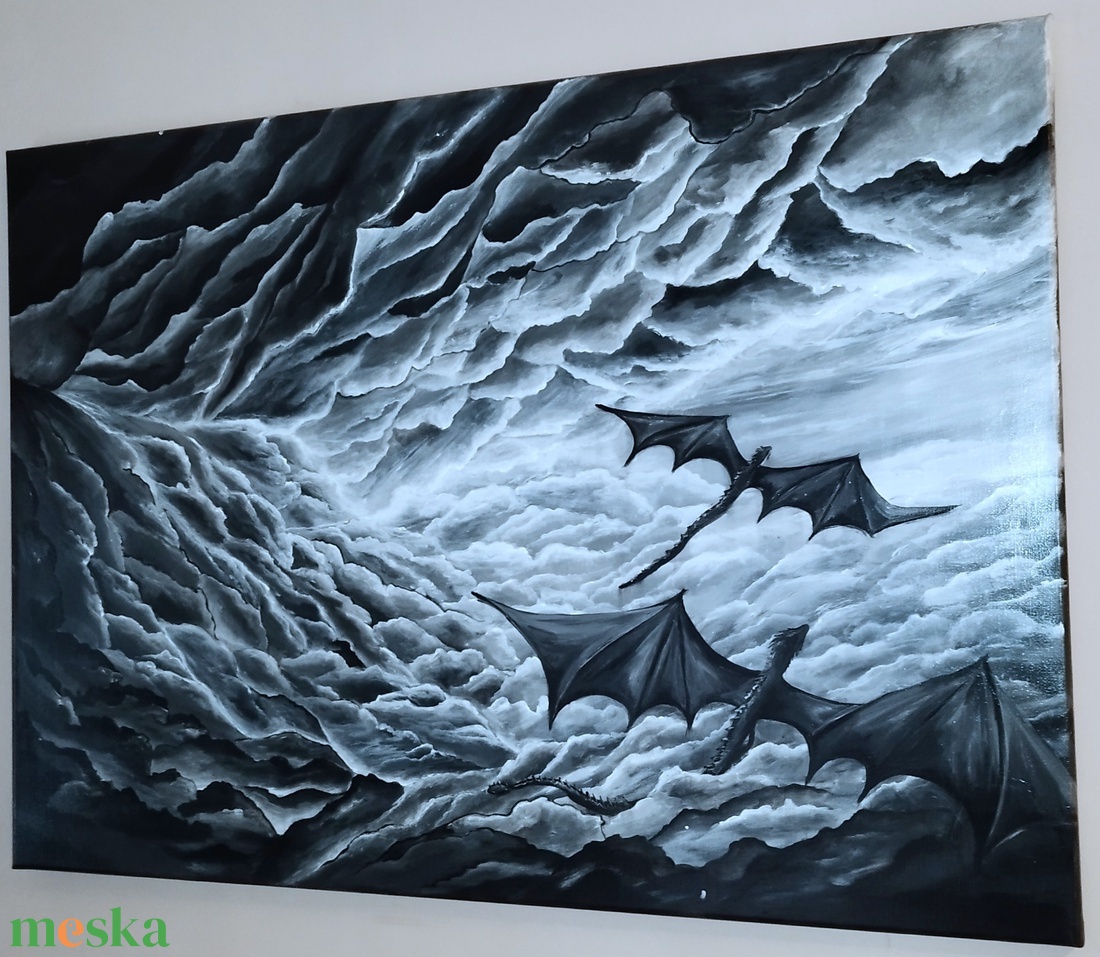 A Szabadulás Hangja akril festmény - művészet - festmény - akril - Meska.hu