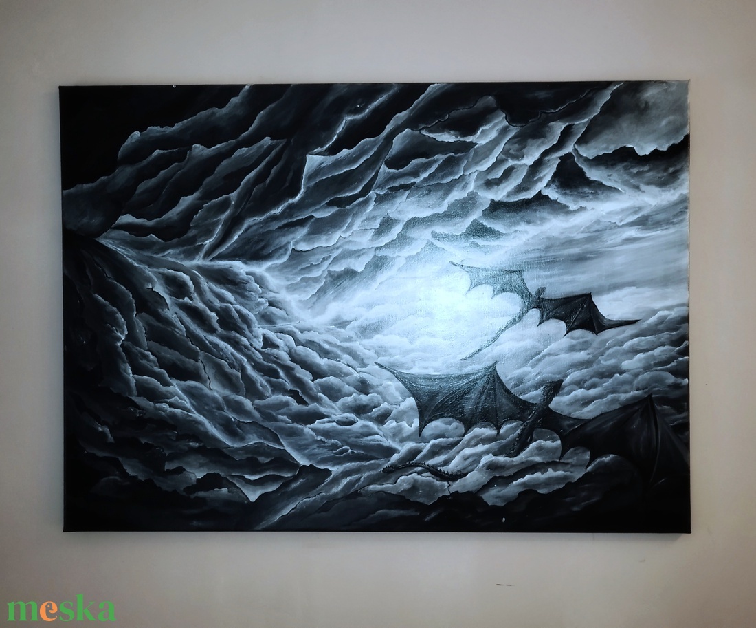 A Szabadulás Hangja akril festmény - művészet - festmény - akril - Meska.hu