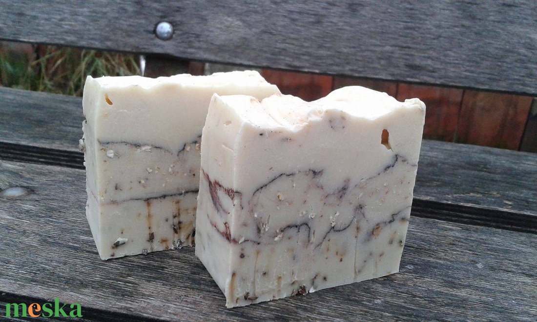 Levendulás zabpelyhes kókusztejszappan 150 gr - szépségápolás - szappan & fürdés - kézműves szappan - Meska.hu Levendulás zabpelyhes kókusztejszappan 150 gr - szépségápolás - szappan & fürdés - kézműves szappan - Meska.hu