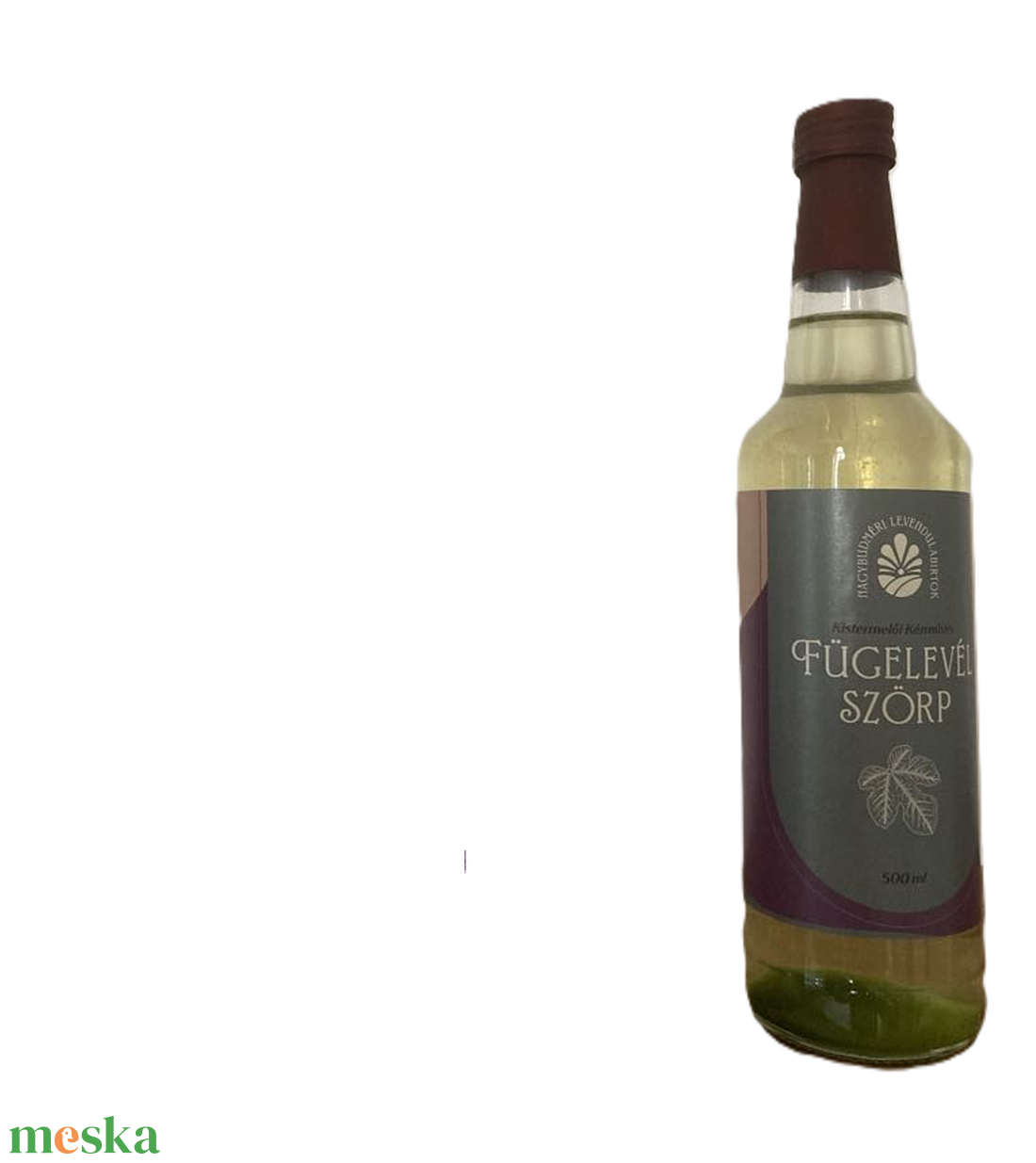 Kistermelői Kézműves Fügelevél  500ml - élelmiszer - szörp - Meska.hu