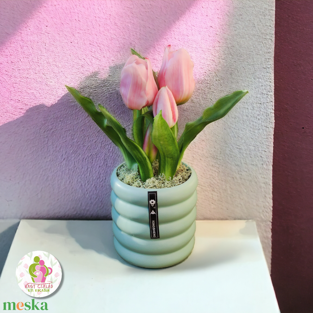 Tulipános asztaldísz - RÓZSASZÍN - otthon & életmód - dekoráció - virágdísz és tartó - csokor & virágdísz - Meska.hu Tulipános asztaldísz - RÓZSASZÍN - otthon & életmód - dekoráció - virágdísz és tartó - csokor & virágdísz - Meska.hu