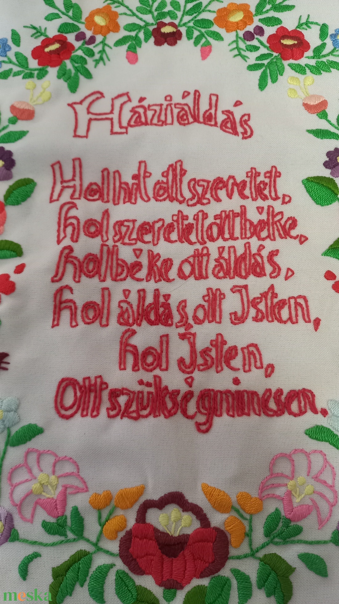 Házi áldás - otthon & életmód - dekoráció - asztal és polc dekoráció - horgolt & csipketerítő - Meska.hu