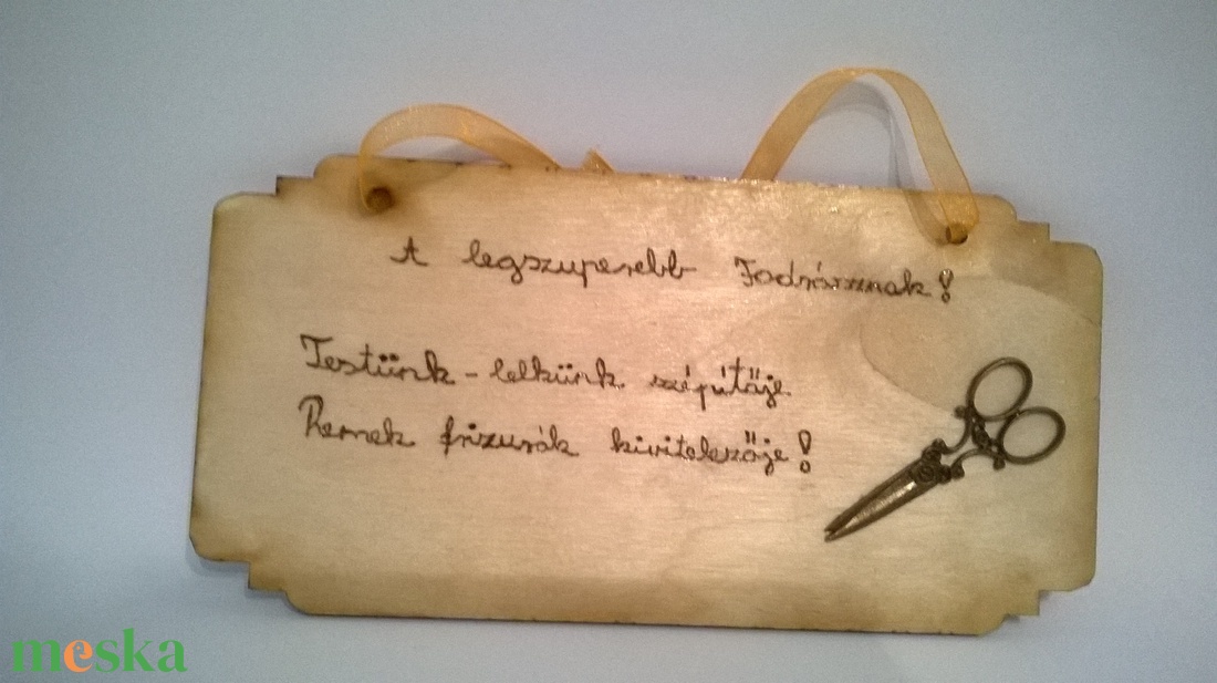 Ajándék a legszuperebb fodrásznak - otthon & életmód - dekoráció - kép & falikép - táblakép - Meska.hu Ajándék a legszuperebb fodrásznak - otthon & életmód - dekoráció - kép & falikép - táblakép - Meska.hu
