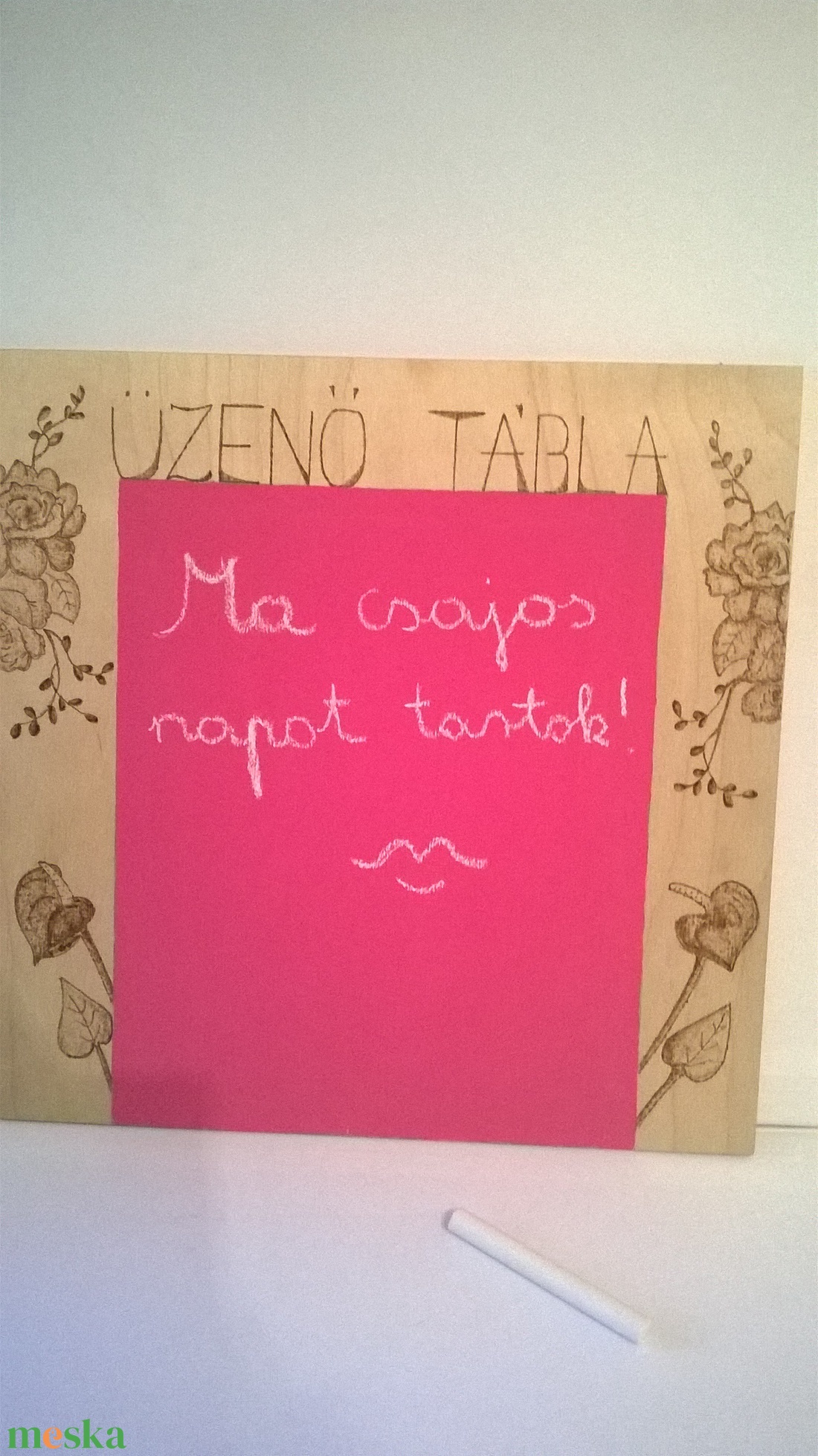 Pink üzenő tábla - otthon & életmód - dekoráció - kép & falikép - táblakép - Meska.hu Pink üzenő tábla - otthon & életmód - dekoráció - kép & falikép - táblakép - Meska.hu
