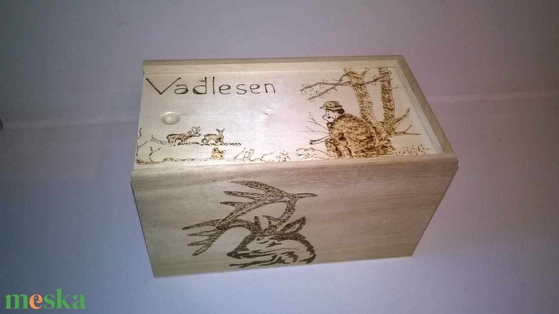 Vadas pálinkás szett dobozzal - otthon & életmód - konyhafelszerelés, tálalás - tálalás - pálinkás poharak, szettek - Meska.hu