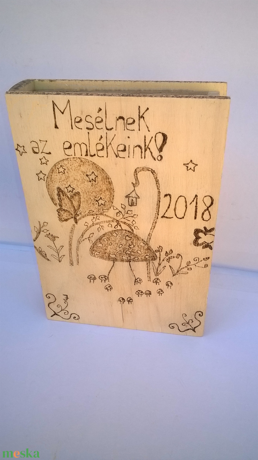 Emlékkönyv Jutka óvónéninek - otthon & életmód - papír, írószer - jegyzetfüzet & napló - Meska.hu