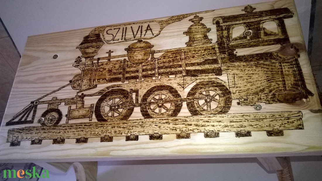 Vonatos sámli Szilviának - otthon & életmód - bútor - szék & fotel - Meska.hu Vonatos sámli Szilviának - otthon & életmód - bútor - szék & fotel - Meska.hu