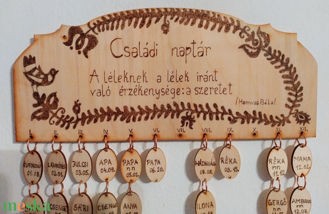 Népies családi naptár extra billétákkal - otthon & életmód - dekoráció - fali és függő dekoráció - falinaptár & öröknaptár - Meska.hu Népies családi naptár extra billétákkal - otthon & életmód - dekoráció - fali és függő dekoráció - falinaptár & öröknaptár - Meska.hu