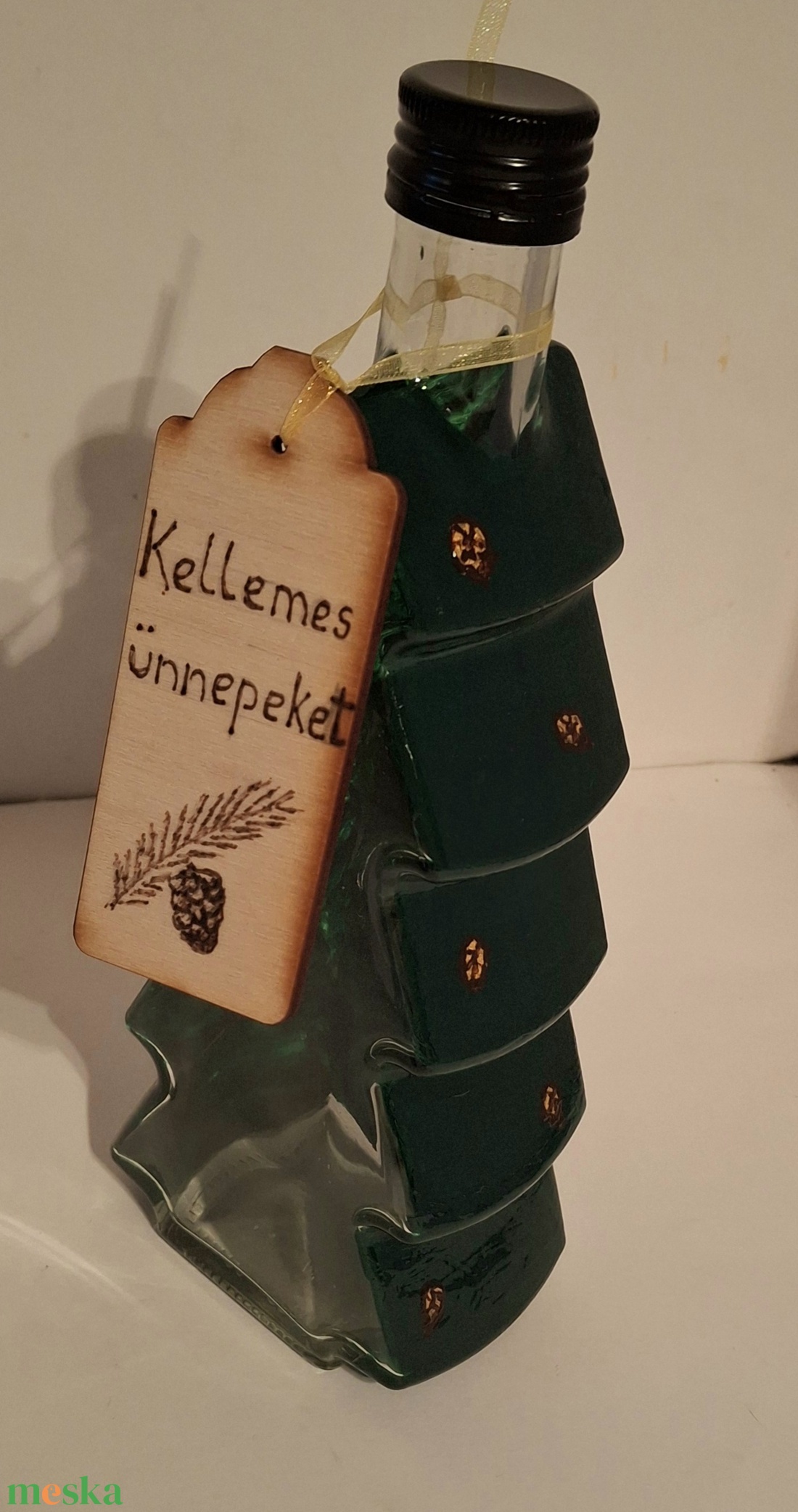 Karácsonyi üveg - otthon & életmód - konyhafelszerelés, tálalás - italos kellékek - italtartó - Meska.hu Karácsonyi üveg - otthon & életmód - konyhafelszerelés, tálalás - italos kellékek - italtartó - Meska.hu