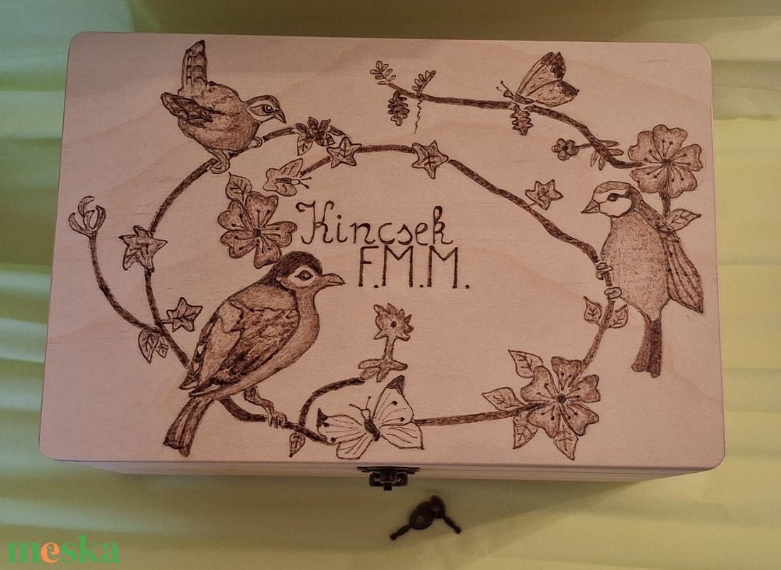 Lakatos kincses doboz - otthon & életmód - dekoráció - asztal és polc dekoráció - díszdoboz - Meska.hu