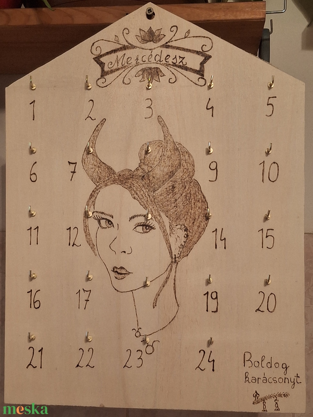 Horoszkópos adventi naptár - karácsony - adventi díszek - adventi naptár - Meska.hu