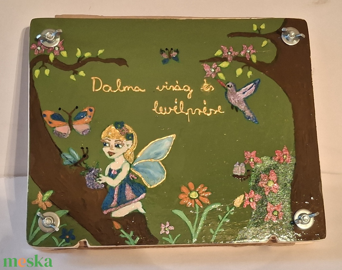 Dalma virágprése - játék & sport - sport és kikapcsolódás - más játékok, sportok - Meska.hu