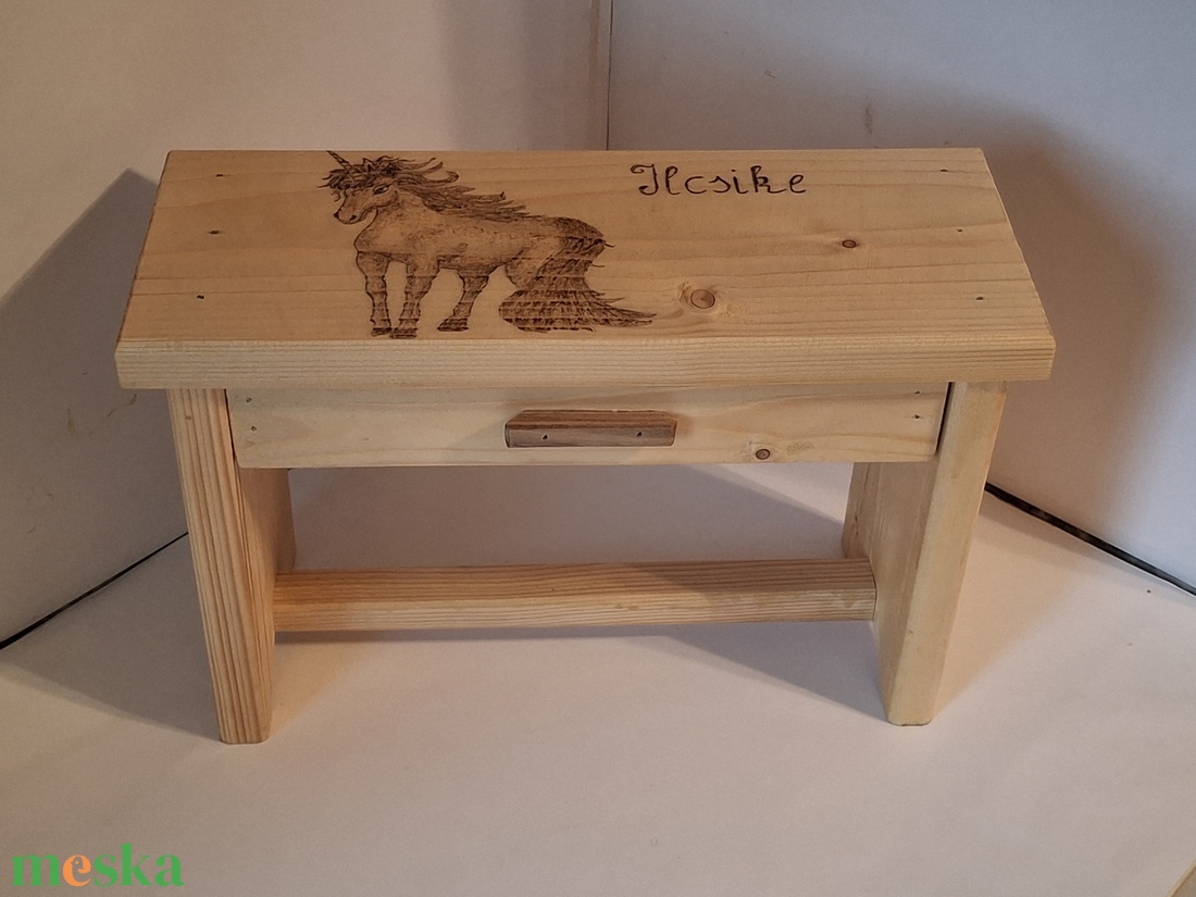 Lovas gyerek sámli szett - otthon & életmód - babaszoba, gyerekszoba - gyerek szék, sámli - Meska.hu