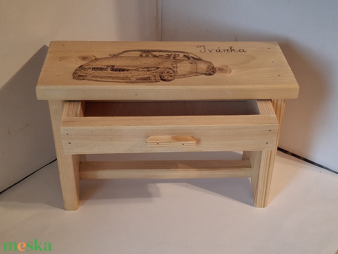 Lovas gyerek sámli szett - otthon & életmód - babaszoba, gyerekszoba - gyerek szék, sámli - Meska.hu