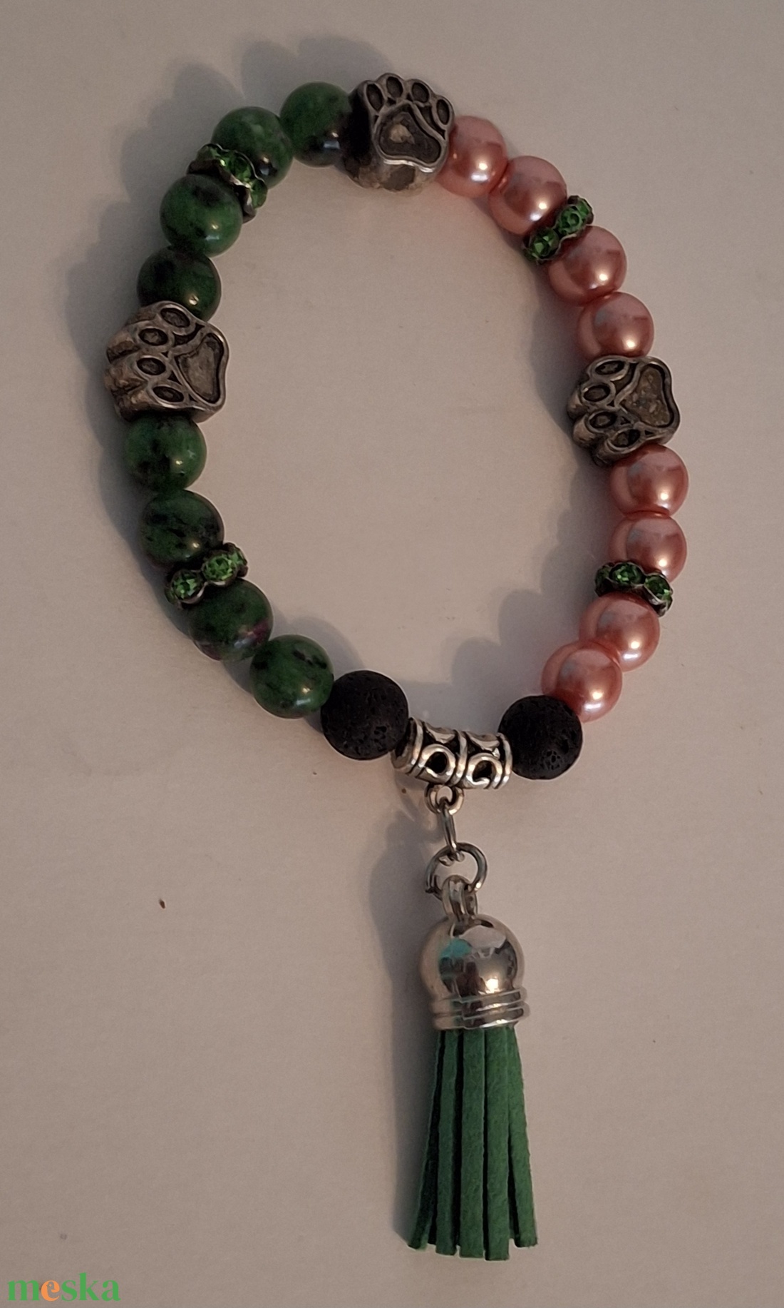 Amazóniai ásvány karkötő - ékszer - karkötő - ásványkarkötő - Meska.hu