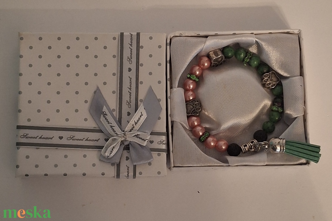 Amazóniai ásvány karkötő - ékszer - karkötő - ásványkarkötő - Meska.hu