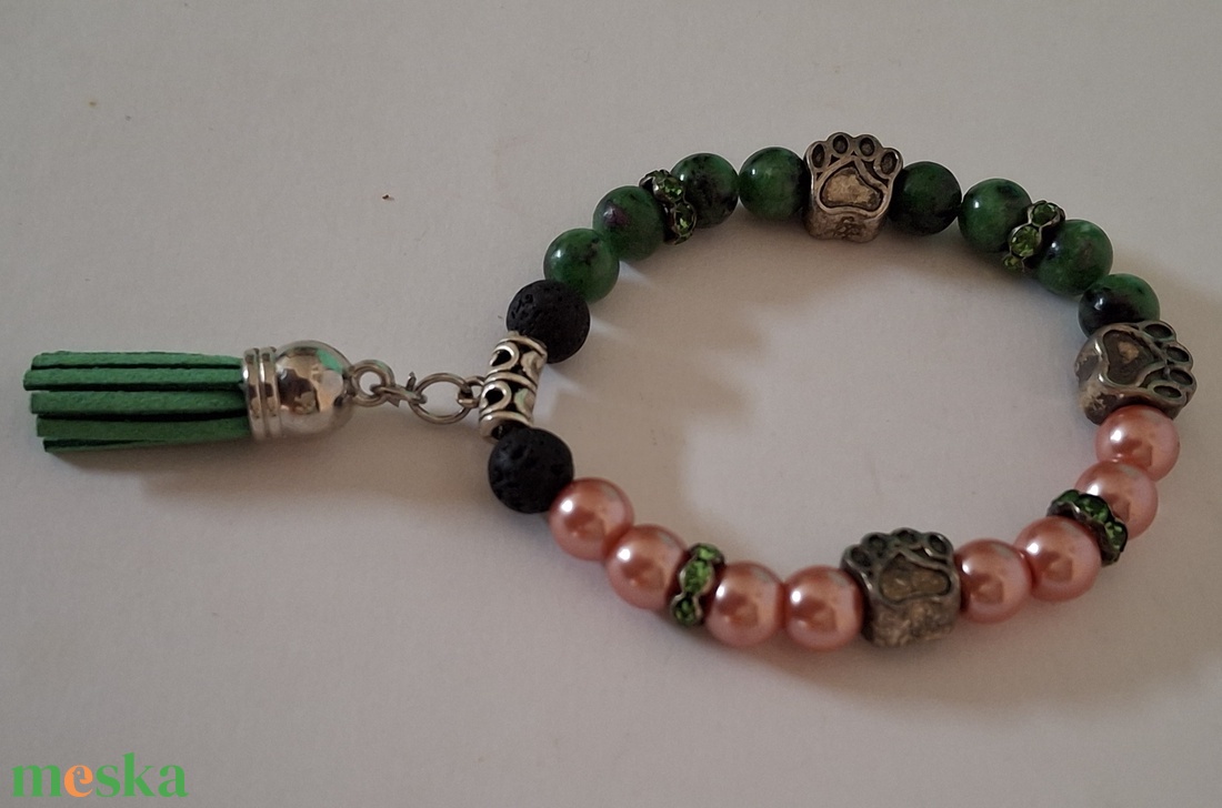 Amazóniai ásvány karkötő - ékszer - karkötő - ásványkarkötő - Meska.hu