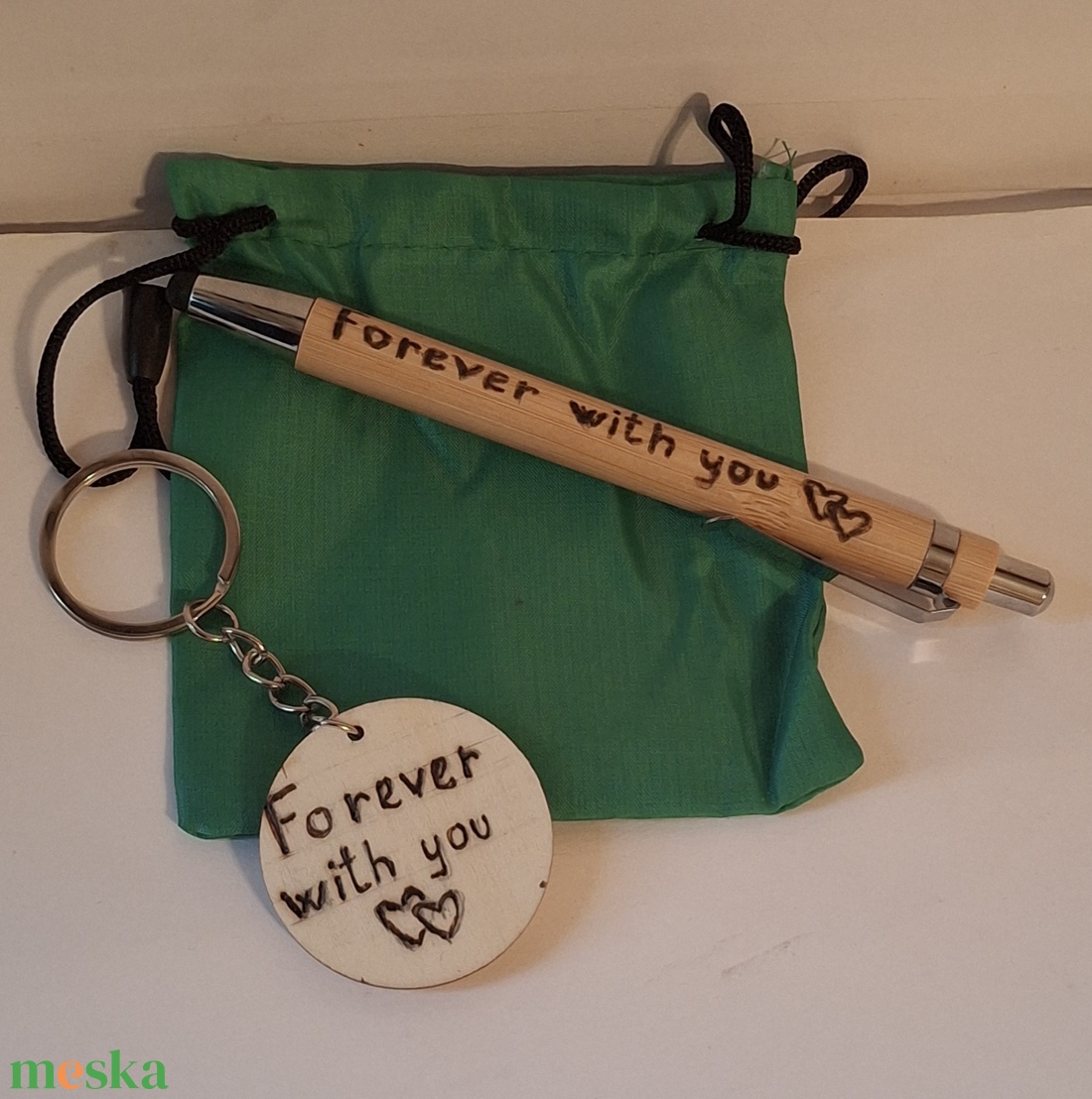 Gravírozott toll szett - otthon & életmód - papír, írószer - ceruza & toll - Meska.hu