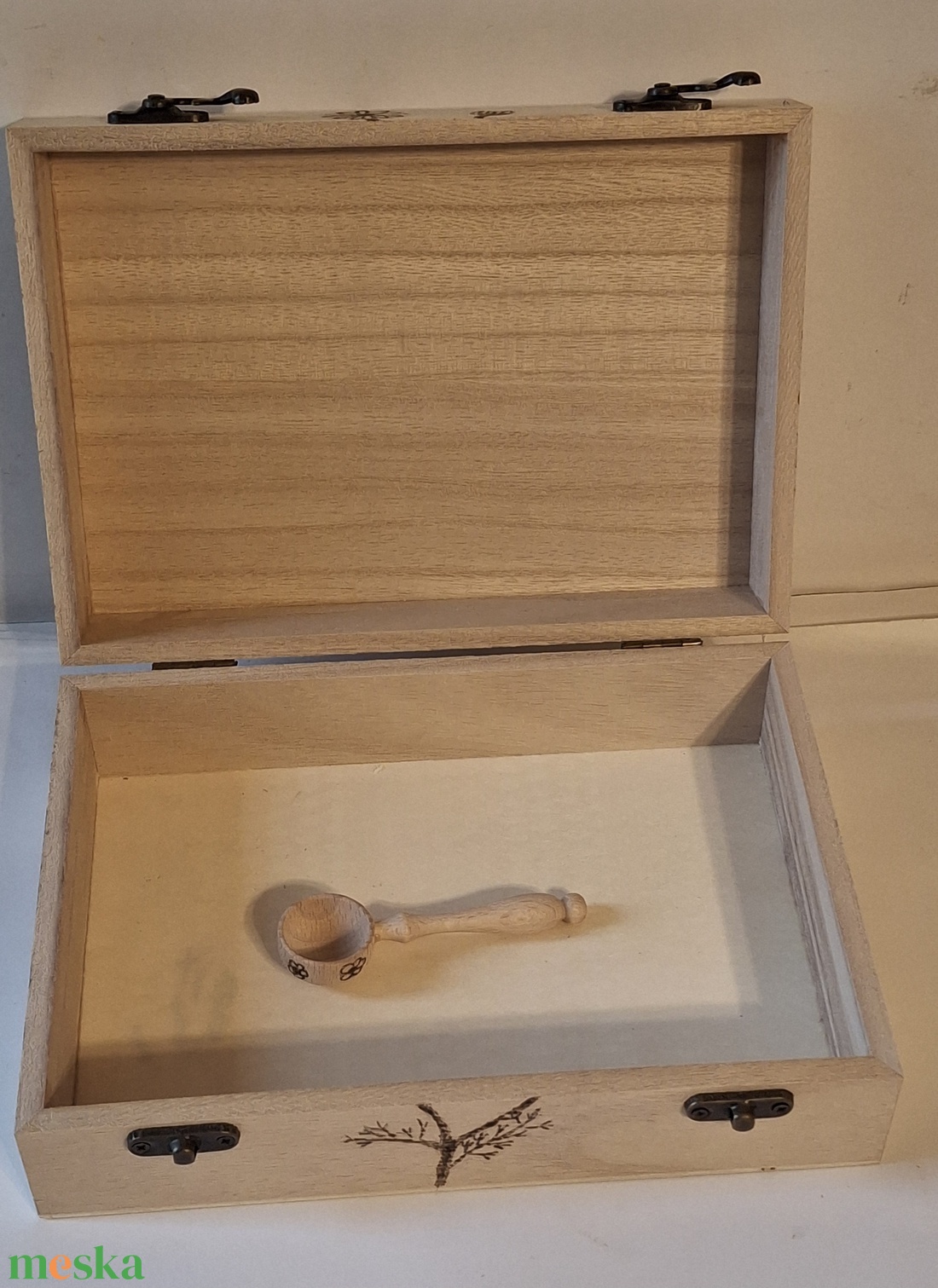 Gyógynövényes doboz - otthon & életmód - dekoráció - asztal és polc dekoráció - díszdoboz - Meska.hu