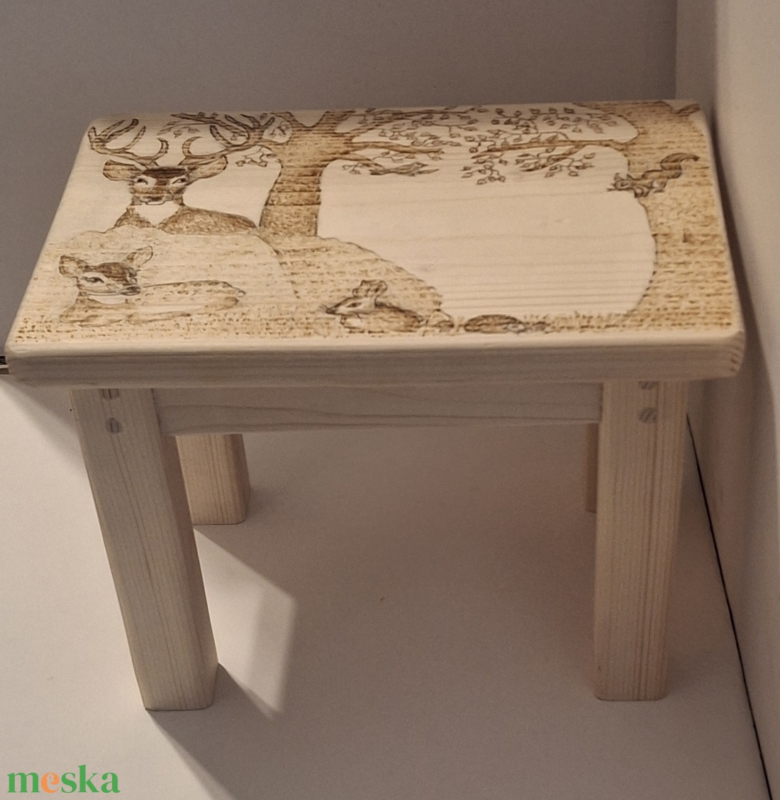 Mese erdei kisszék - baba - mama - babaszobabútor - gyerek szék, sámli - Meska.hu