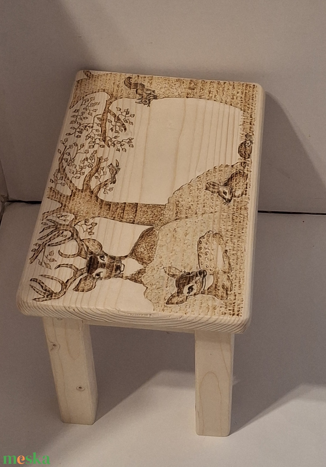Mese erdei kisszék - baba - mama - babaszobabútor - gyerek szék, sámli - Meska.hu