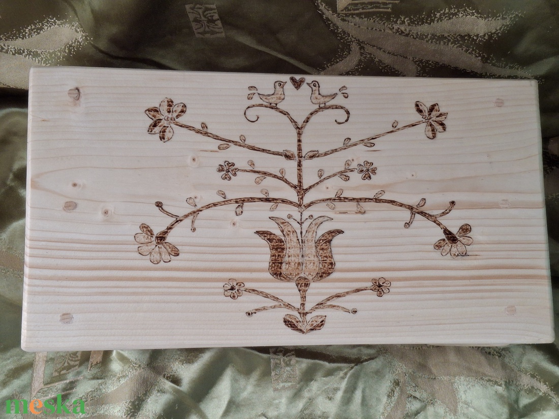 Matyó mintás sámli - otthon & életmód - bútor - szék & fotel - Meska.hu