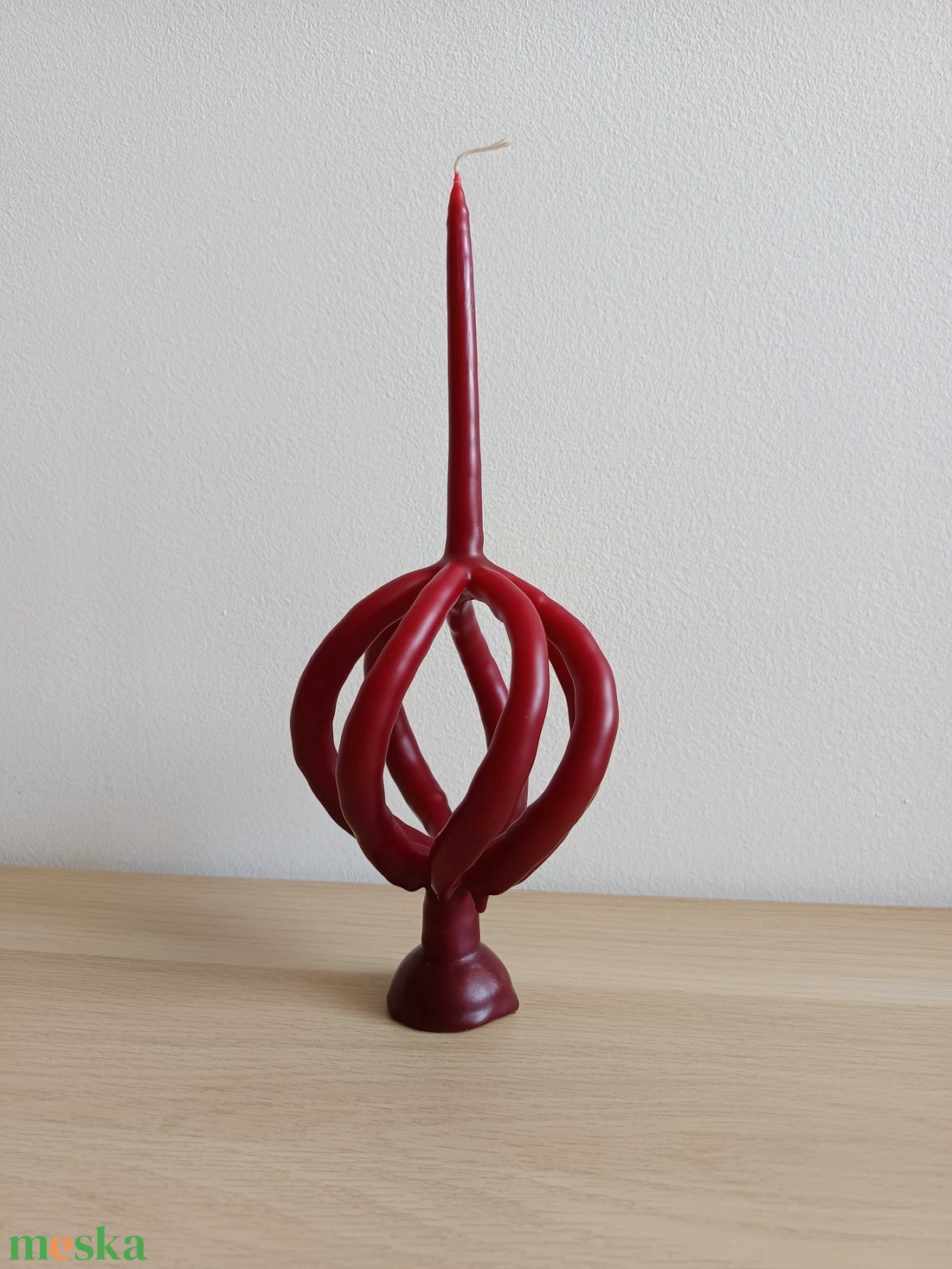 Nagy gömb gyertya - otthon & életmód - gyertya, illat, aroma - gyertya - Meska.hu