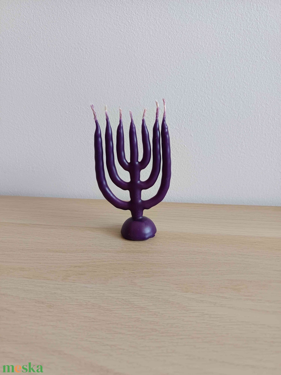 Menora gyertya - otthon & életmód - gyertya, illat, aroma - gyertya - Meska.hu