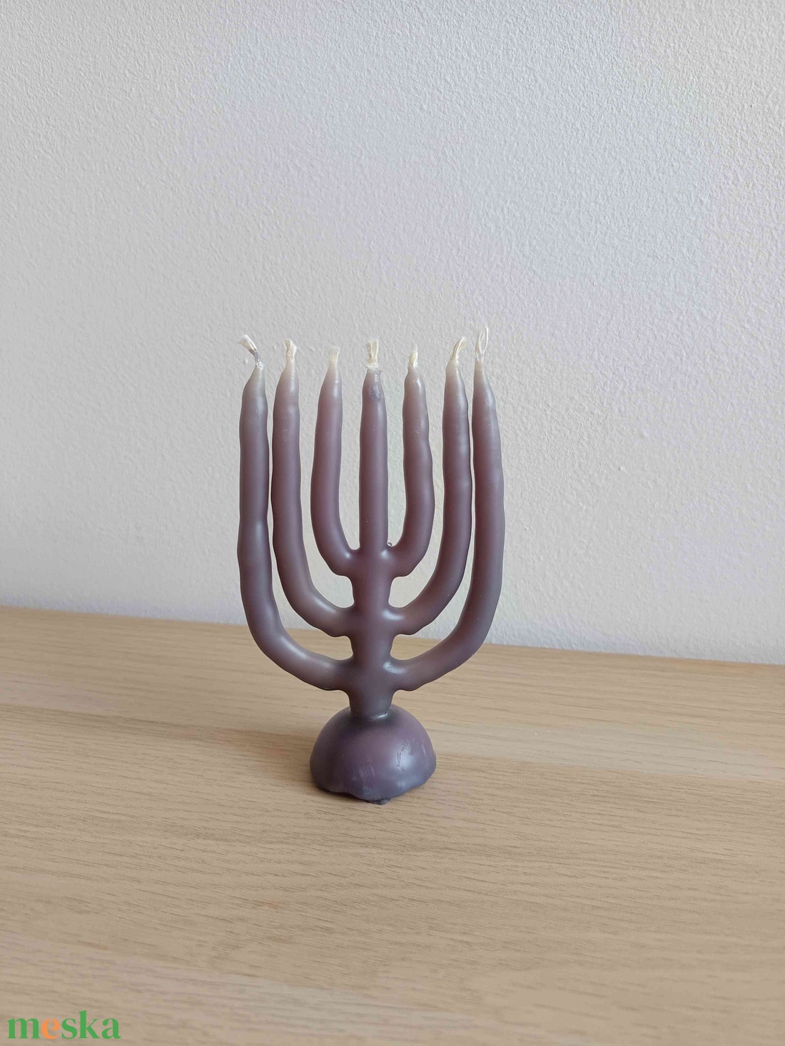 Menora gyertya - otthon & életmód - gyertya, illat, aroma - gyertya - Meska.hu