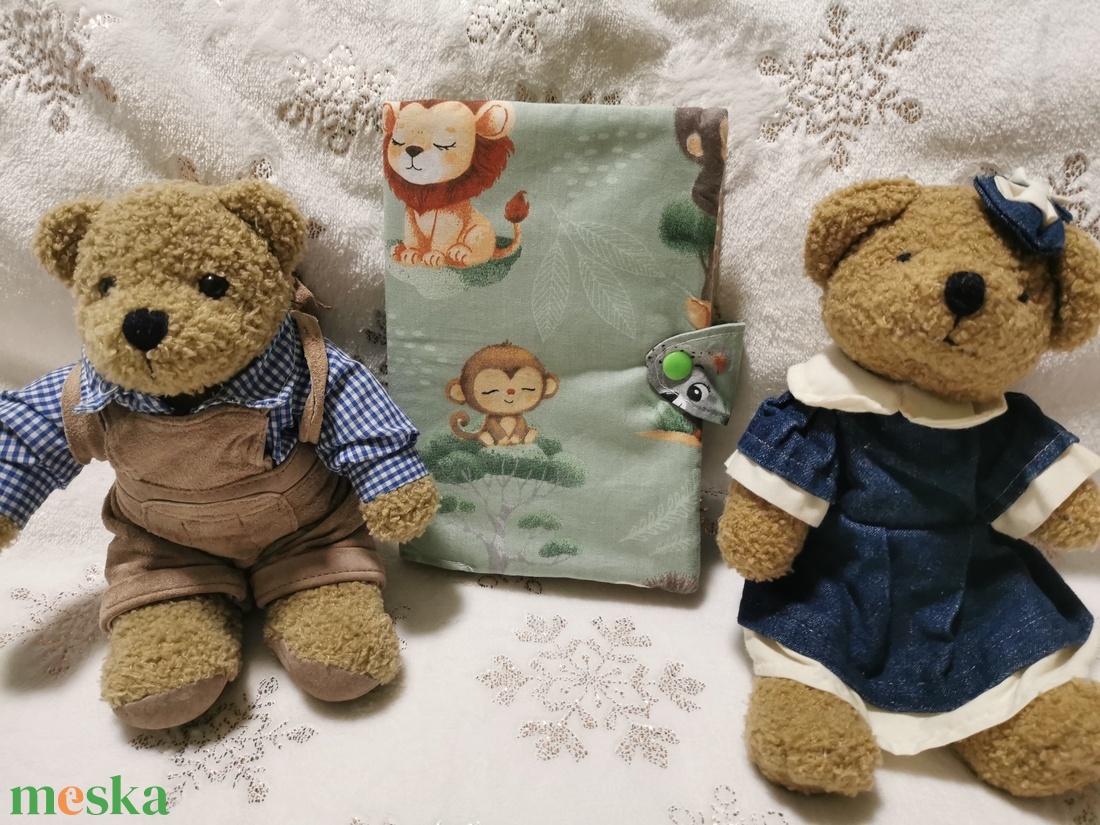 Állatos egészségügyi kis könyv borító - otthon & életmód - papír, írószer - könyv- és füzetborító - Meska.hu