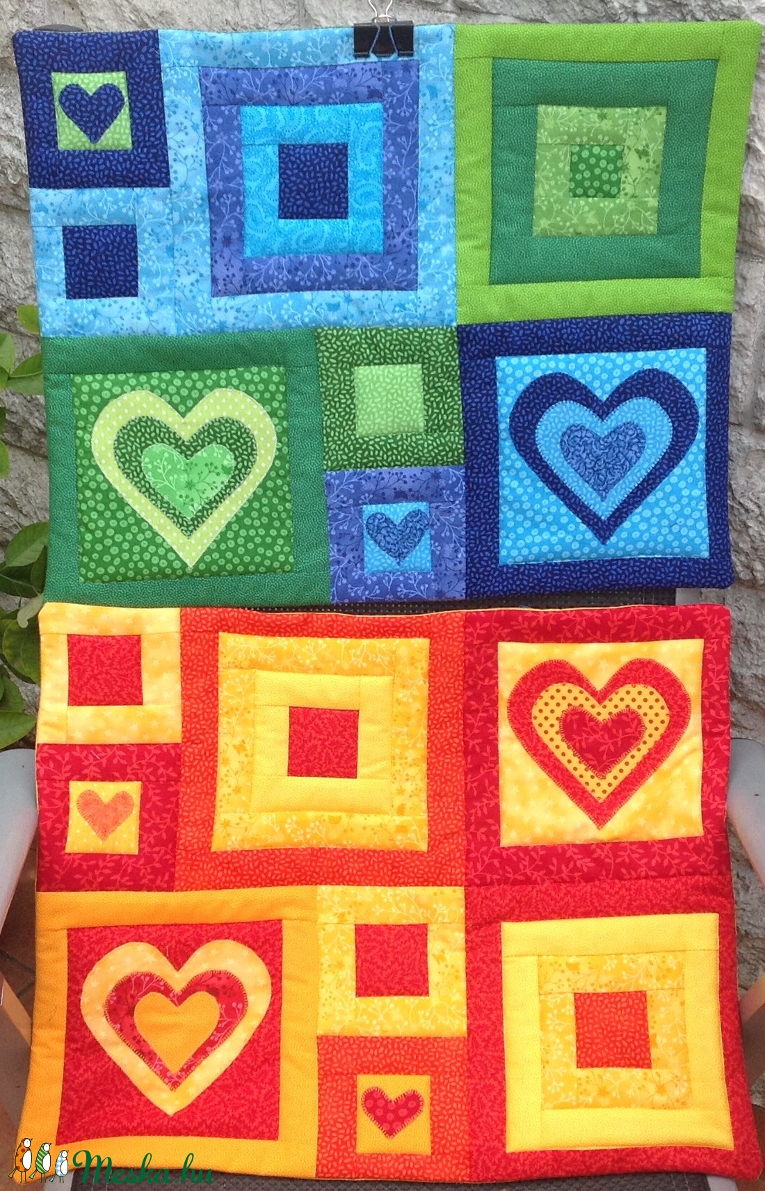 Patchwork párnák - - Meska.hu Patchwork párnák - - Meska.hu