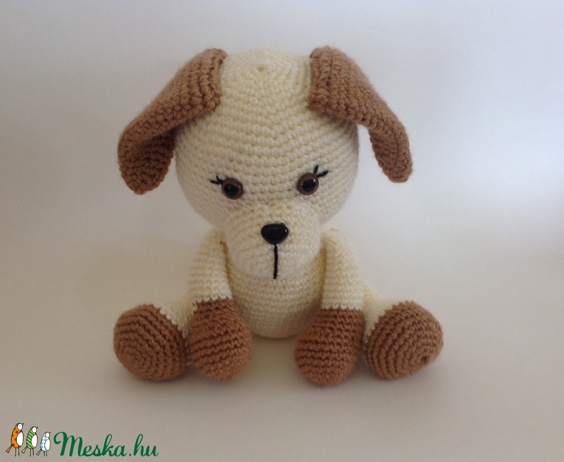 Kölyök kutyus - amigurumi - - Meska.hu Kölyök kutyus - amigurumi - - Meska.hu