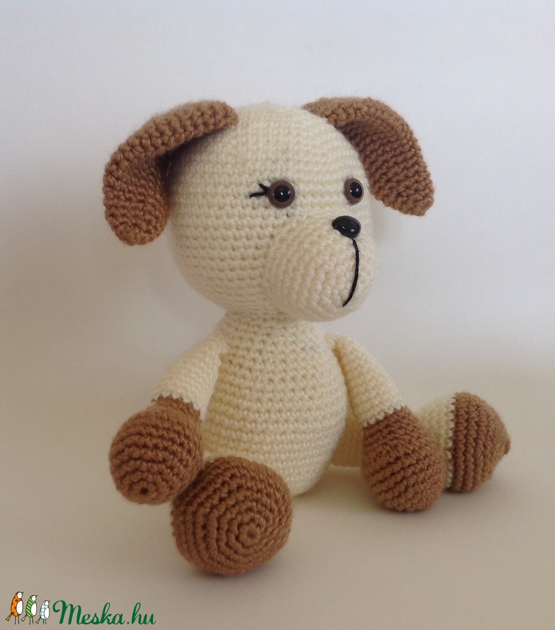 Kölyök kutyus - amigurumi - - Meska.hu Kölyök kutyus - amigurumi - - Meska.hu