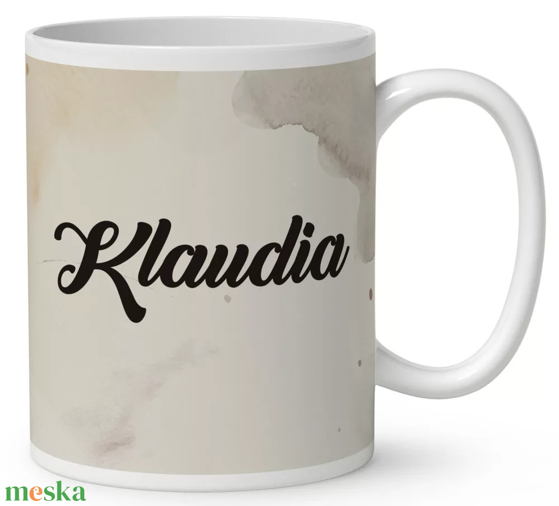 Névvel kérhető kávés manó lány - Kávé és könyv bögre - otthon & életmód - konyhafelszerelés, tálalás - tálalás - bögre & csésze - Meska.hu