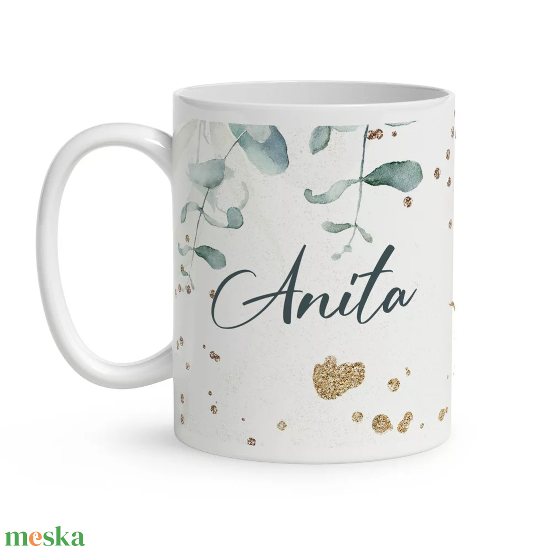 Kérd a neveddel - Kávés róka bögre - otthon & életmód - konyhafelszerelés, tálalás - tálalás - bögre & csésze - Meska.hu