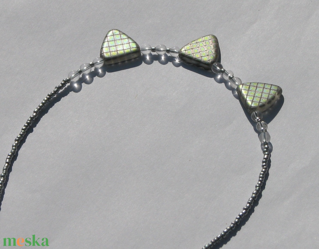 Hamvas szürke szett - ékszer - ékszerszett - Meska.hu