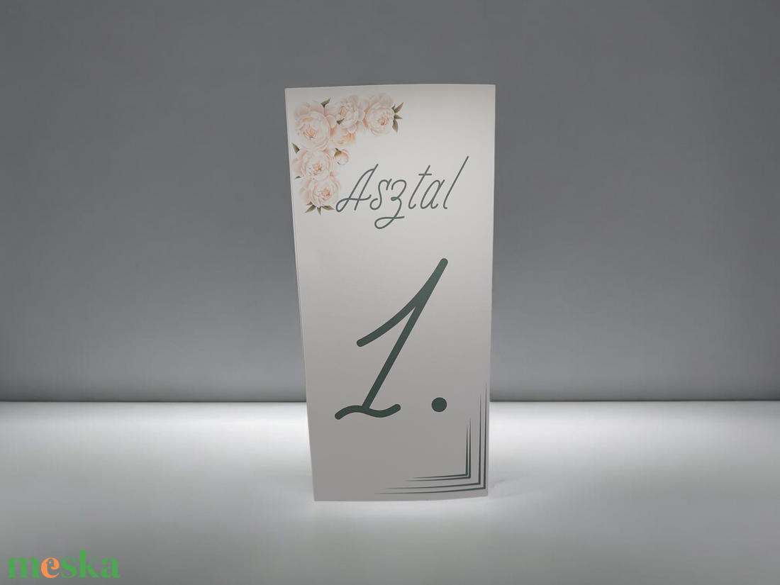 Varázsolja el vendégeit ezzel az elegáns, 3 az 1-ben asztali kiegészítővel! - esküvő - meghívó & kártya - menü - Meska.hu