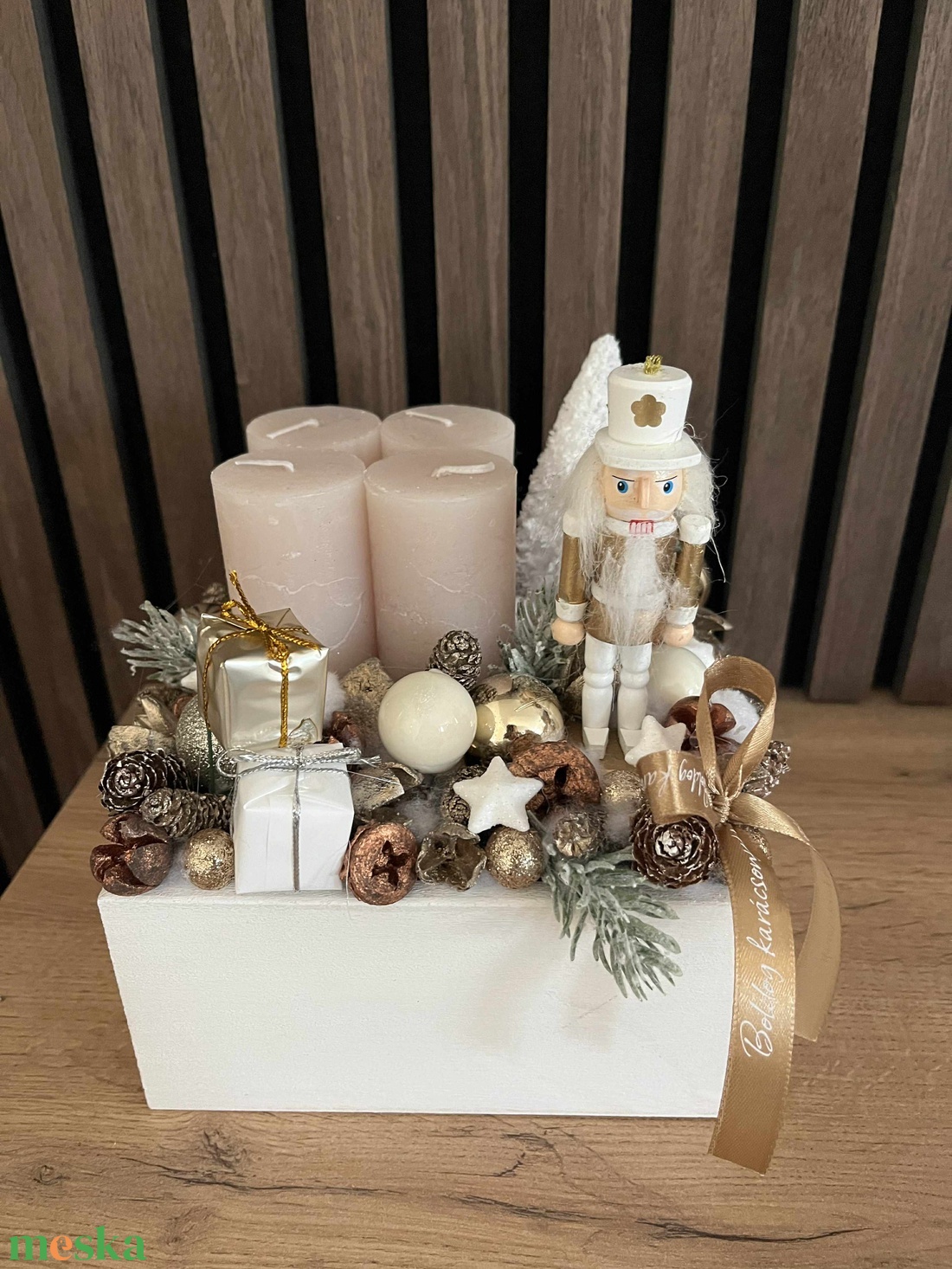 Diótörős adventi koszorú - karácsony - adventi díszek - adventi gyertyadíszek és koszorúdíszek - Meska.hu Diótörős adventi koszorú - karácsony - adventi díszek - adventi gyertyadíszek és koszorúdíszek - Meska.hu