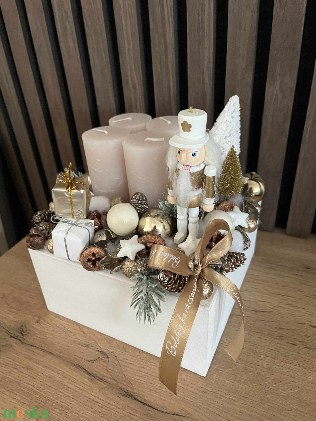 Diótörős adventi koszorú - karácsony - adventi díszek - adventi gyertyadíszek és koszorúdíszek - Meska.hu Diótörős adventi koszorú - karácsony - adventi díszek - adventi gyertyadíszek és koszorúdíszek - Meska.hu