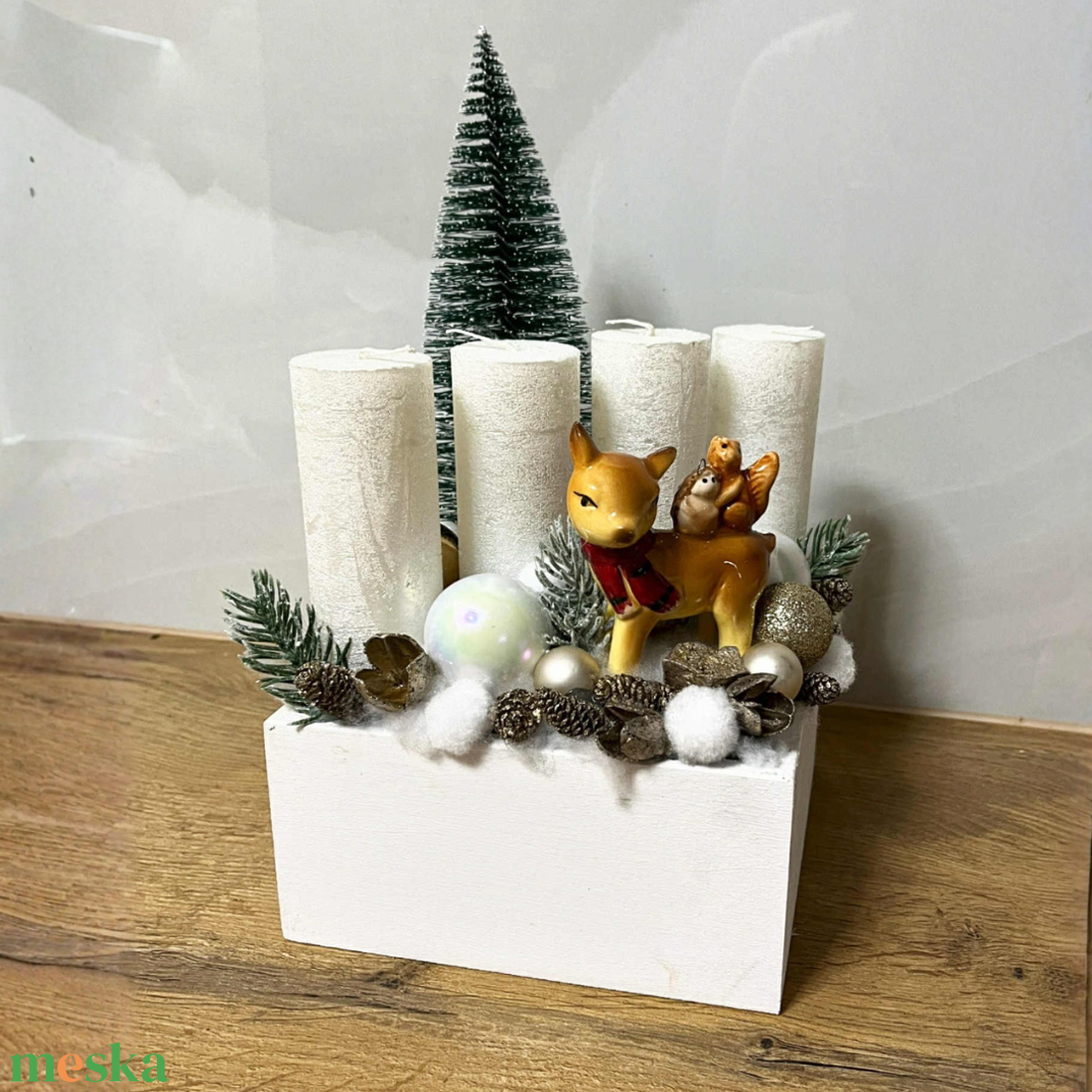 Adventi dísz - karácsony - adventi díszek - adventi gyertyadíszek és koszorúdíszek - Meska.hu
