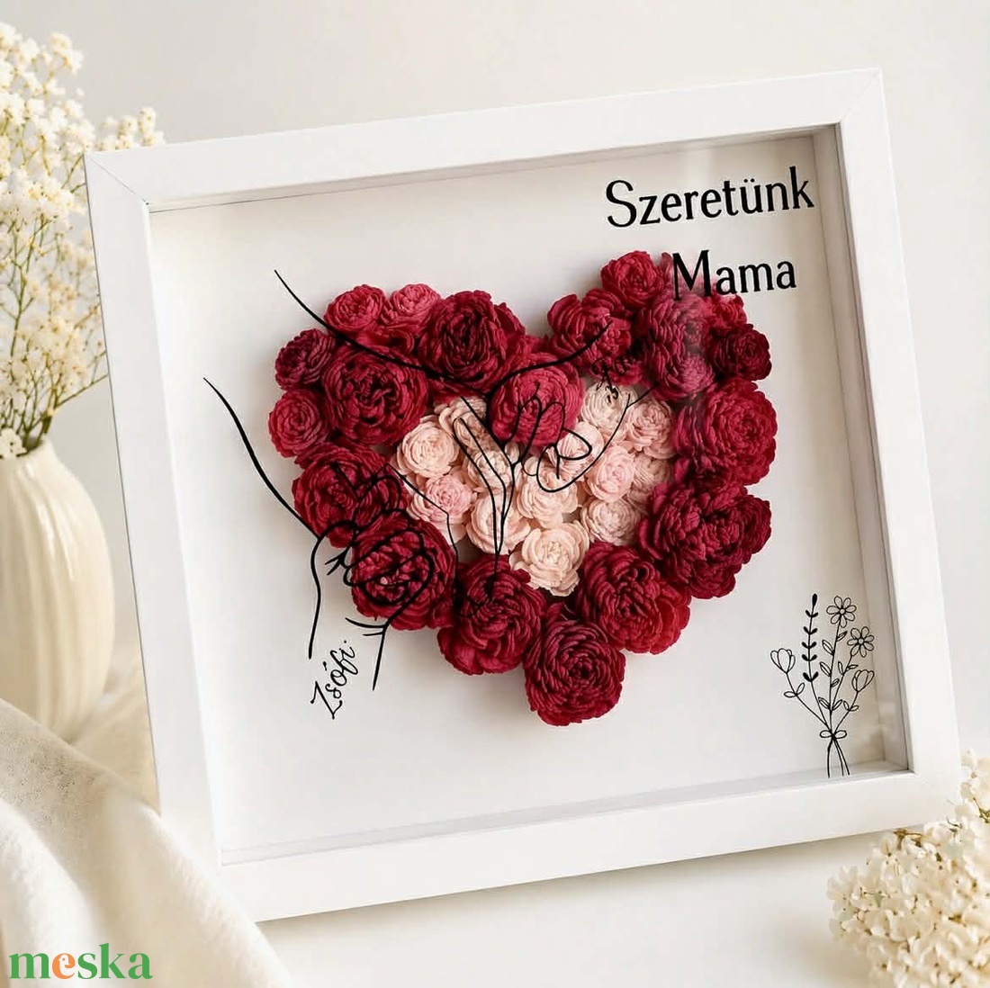 Anyák napi kép - otthon & életmód - virágdekoráció - virágok - virágbox - Meska.hu
