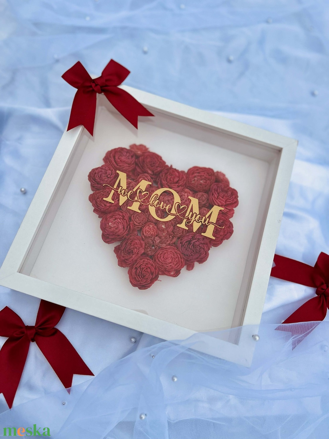 Anyák napi ajándék - otthon & életmód - virágdekoráció - virágok - virágbox - Meska.hu