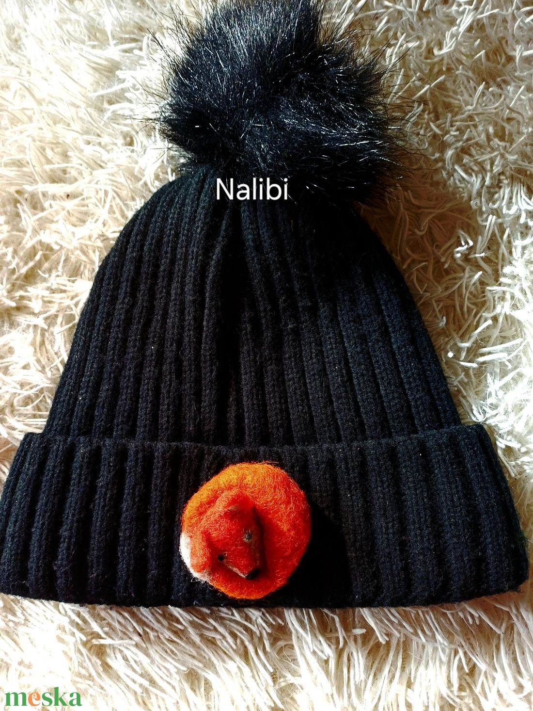 Rókica kitűző - ékszer - kitűző és bross - Meska.hu