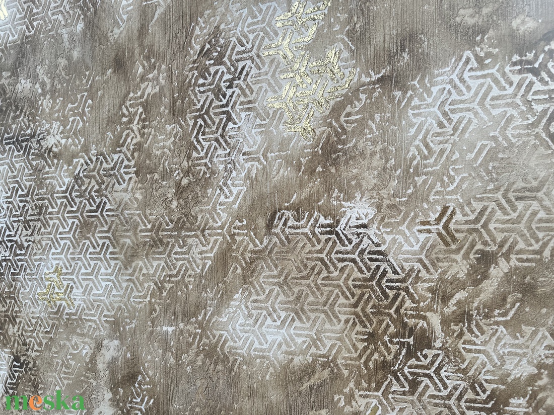 Abszrakt modern festmény  100x100cm - otthon & életmód - dekoráció - kép & falikép - vászonkép - Meska.hu