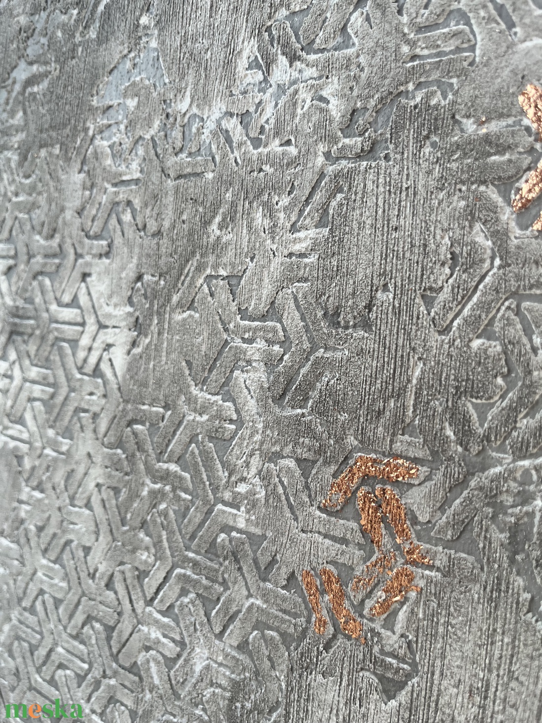 Absztrakt modern festmény 80x80 cm - otthon & életmód - dekoráció - kép & falikép - vászonkép - Meska.hu