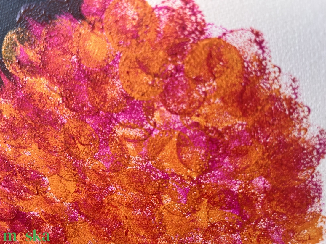 Boho akril falikép 50x70 cm - otthon & életmód - dekoráció - kép & falikép - vászonkép - Meska.hu