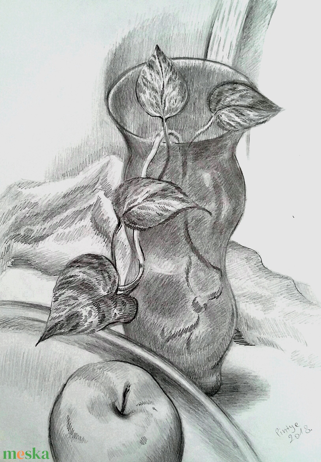 Futó levelek rajz - művészet - grafika & illusztráció - ceruzarajz - Meska.hu Futó levelek rajz - művészet - grafika & illusztráció - ceruzarajz - Meska.hu
