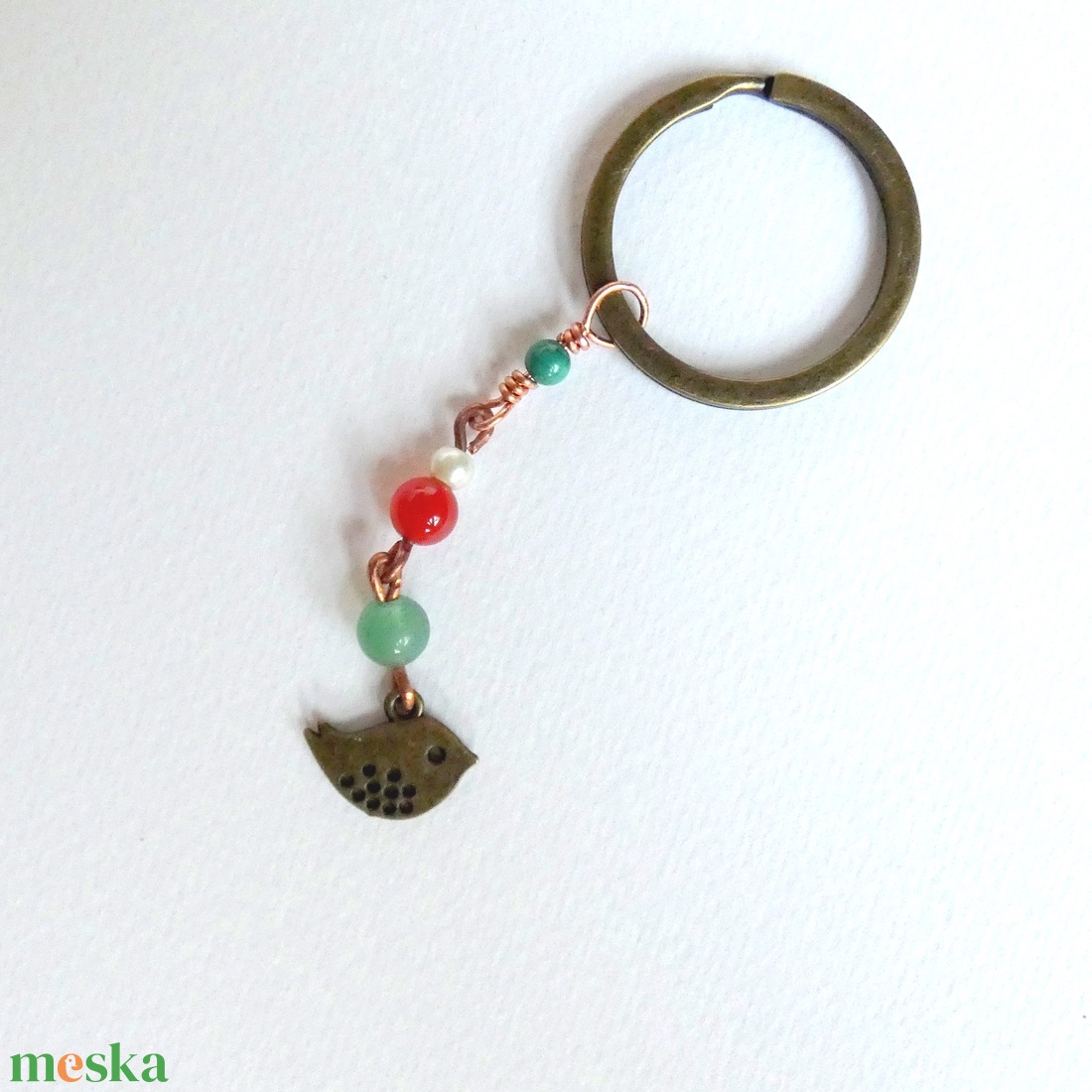 Csip-csip madaras kulcstartó - táska & tok - kulcstartó & táskadísz - kulcstartó - Meska.hu