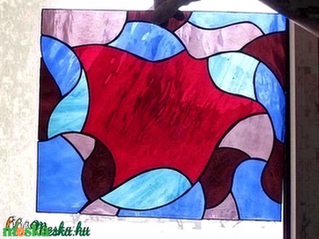 A denevér üvegkép - otthon & életmód - dekoráció - kép & falikép - üvegkép - Meska.hu