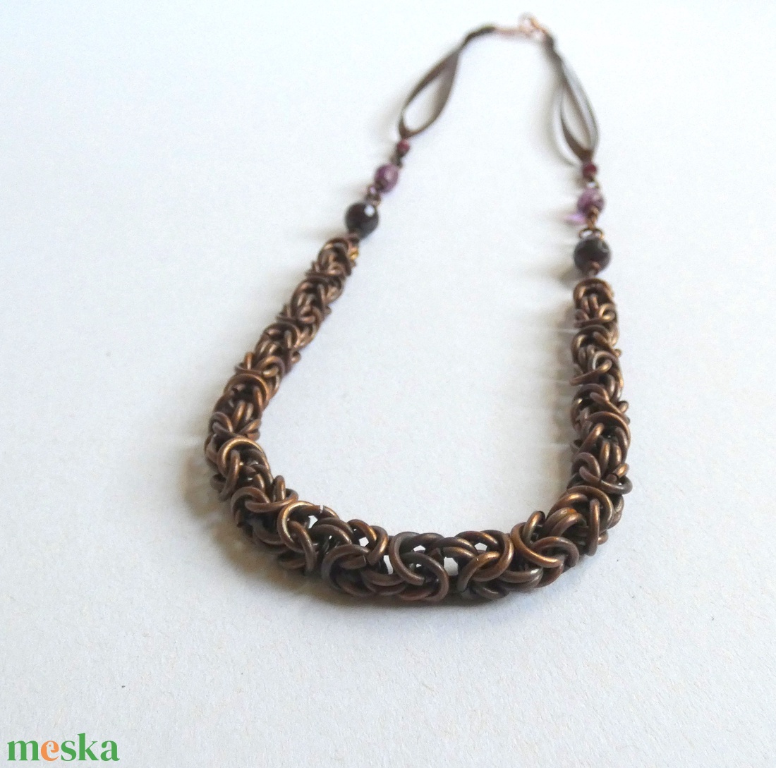 Királynőnek királylánc - ékszer - nyaklánc - gyöngyös nyaklánc - Meska.hu